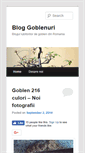 Mobile Screenshot of blog.supergoblenuri.ro